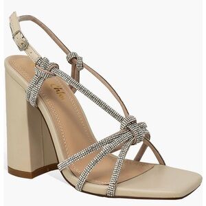 PROM SHOES Chase + Chloe Azalea Heeled Sandal (Women) NWT Size 9